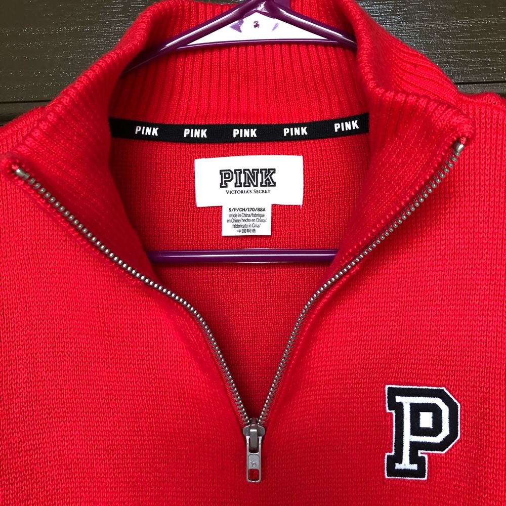 Slouchy Half-Zip Sweater
